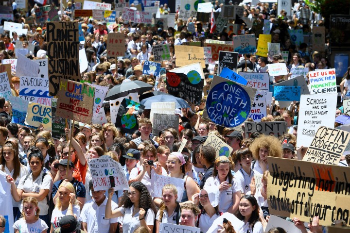 Hundreds of thousands of students walk out in 2nd 'Global Climate Strike